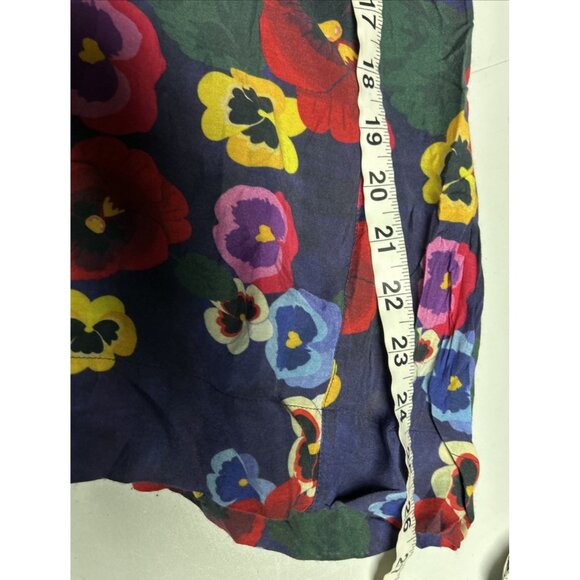 Nicobar Women’s XS Floral Viscose Pants Flaw - Picture 8 of 9